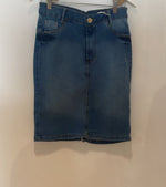 Visualizar imagem da galeria, Saia Jeans - Cód. 1046
