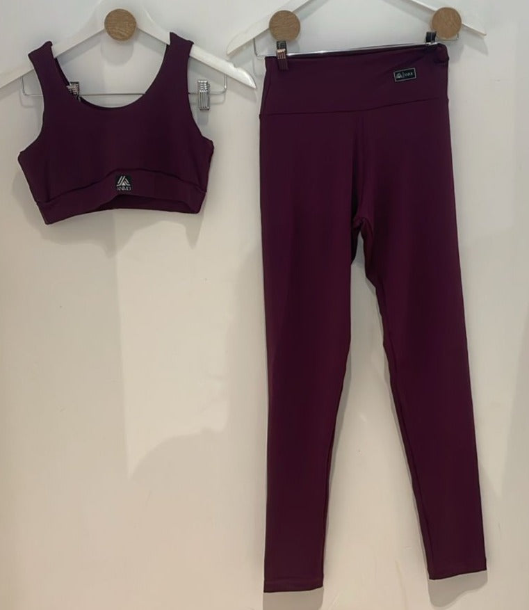 Conjunto de academia calça e top - Cód. 123