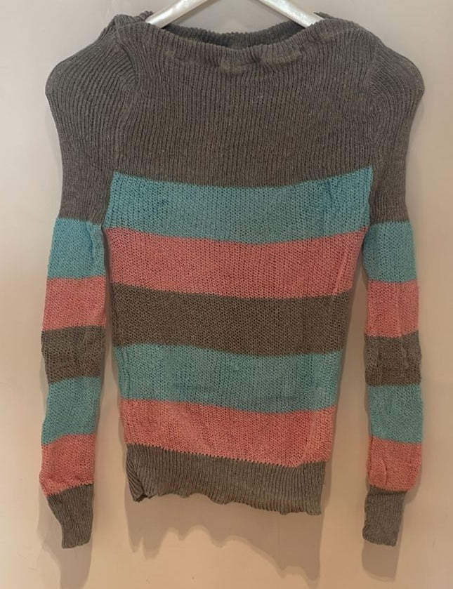 Blusa de lã listrada - Cód. 148