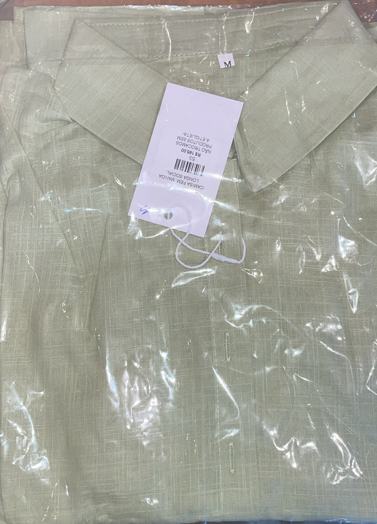 Camisa feminina manga longa social - Cód. 53