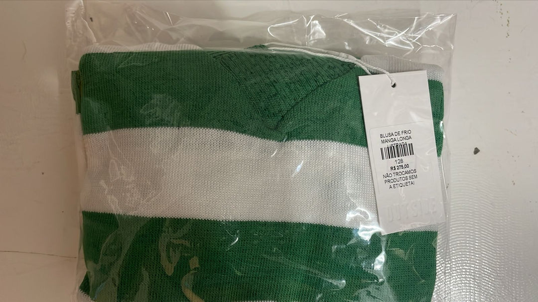 Blusa de frio Manga longa listrada - Cód. 128